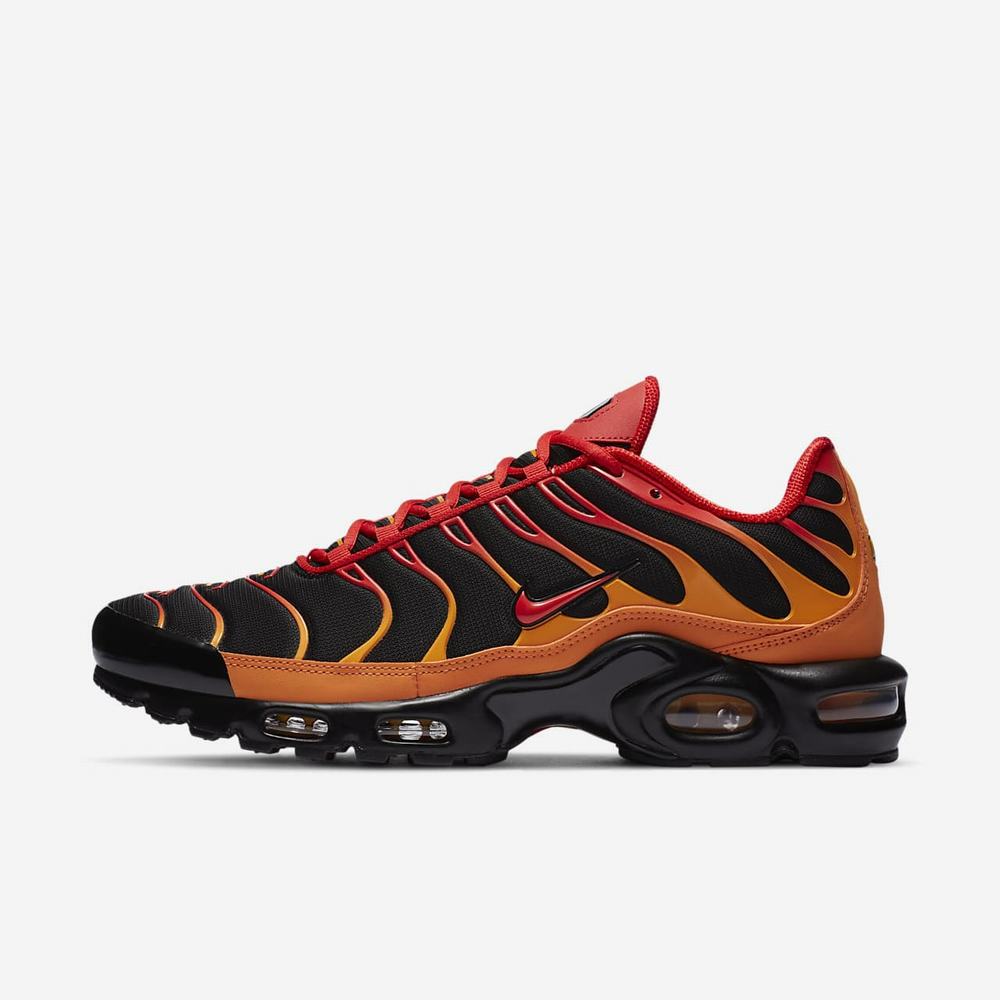 Sneakers Nike Air Max Plus Noir 9125-874 Black/Vivid Orange/Chile Red Homme | VHN-65063831